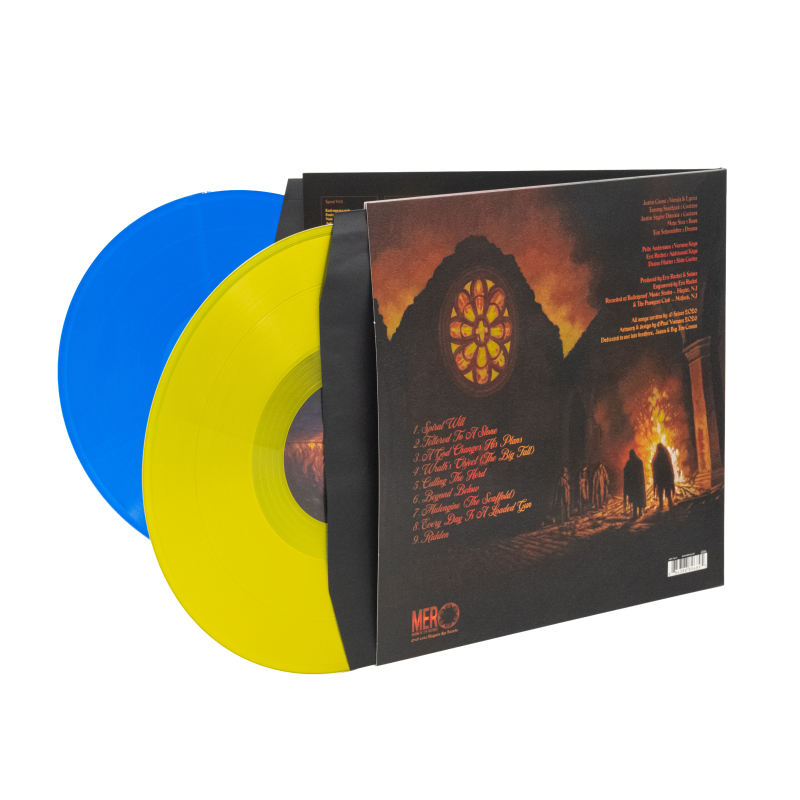 Solace - Fading Failing Ruin Vinyl 2-LP Gatefold  |  Blue/Yellow