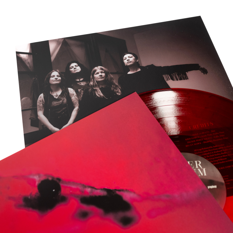 Amber Asylum - Ruby Red Vinyl LP  |  Red Transparent