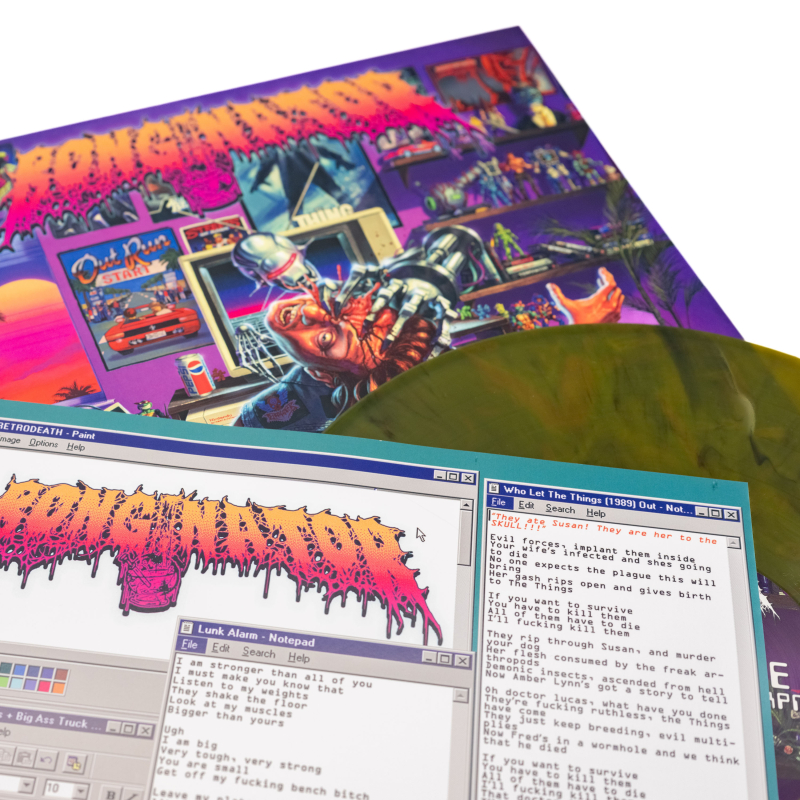 Bonginator - Retrodeath Vinyl LP  |  Re-Vinyl - random colours