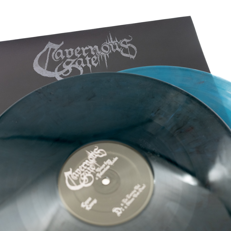 Cavernous Gate - Voices From A Fathomless Realm Vinyl 2-LP Gatefold  |  Crystal Clear/Red/Blue Marble