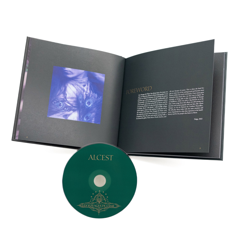 Alcest - Les Voyages De L'Âme Book CD 