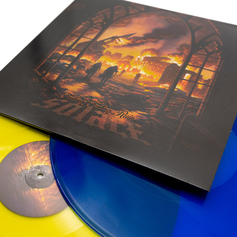 Solace - Fading Failing Ruin Vinyl 2-LP Gatefold  |  Blue/Yellow