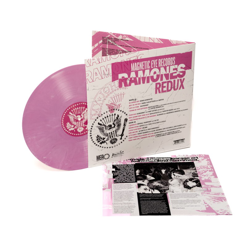 Various Artists - Marc Urselli's Ramones (Redux) Vinyl Gatefold LP  |  Magenta/White Marble