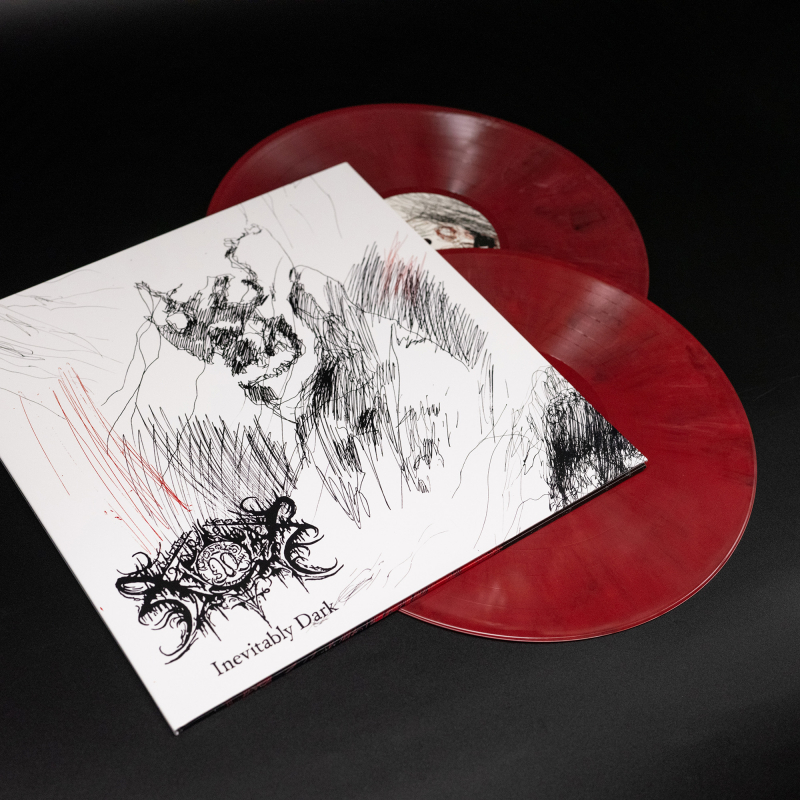 Xasthur - Inevitably Dark Vinyl 2-LP Gatefold  |  Red Marble