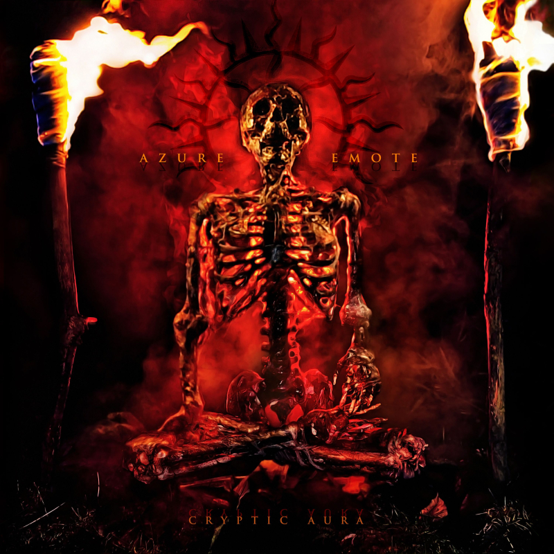 Azure Emote - Cryptic Aura Vinyl LP  |  Black