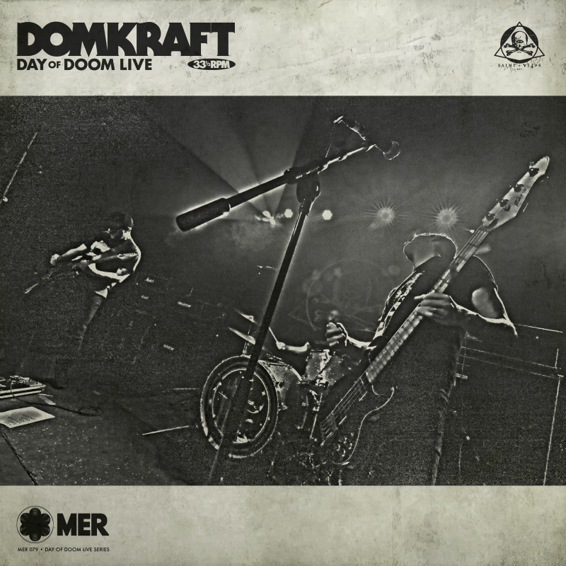 Domkraft - Day Of Doom Live Vinyl LP  |  Black  |  MER079LP