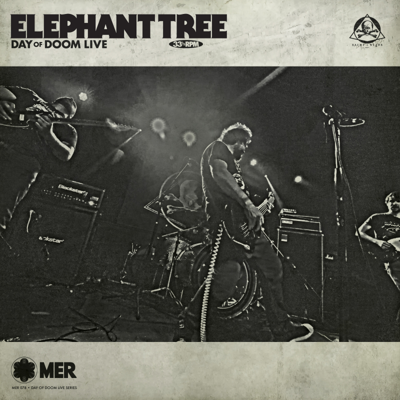 Elephant Tree - Day Of Doom Live Vinyl LP  |  Dark Green  |  MER078LP/B1