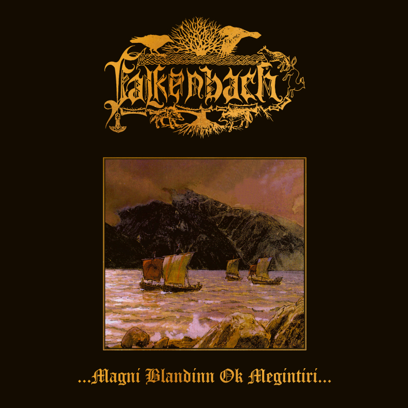 Falkenbach - ...magni blandinn ok megintíri... Vinyl Gatefold LP  |  Yellow/Black Marble