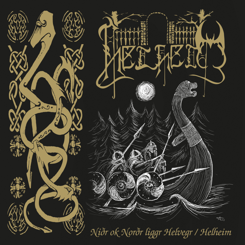 Helheim - Niðr ok Norðr liggr Helvegr / Helheim Vinyl 2-LP (DSR305LPblack)