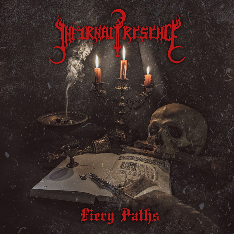 Infernal Presence - Fiery Paths Vinyl LP (DSR326LPoxblood)