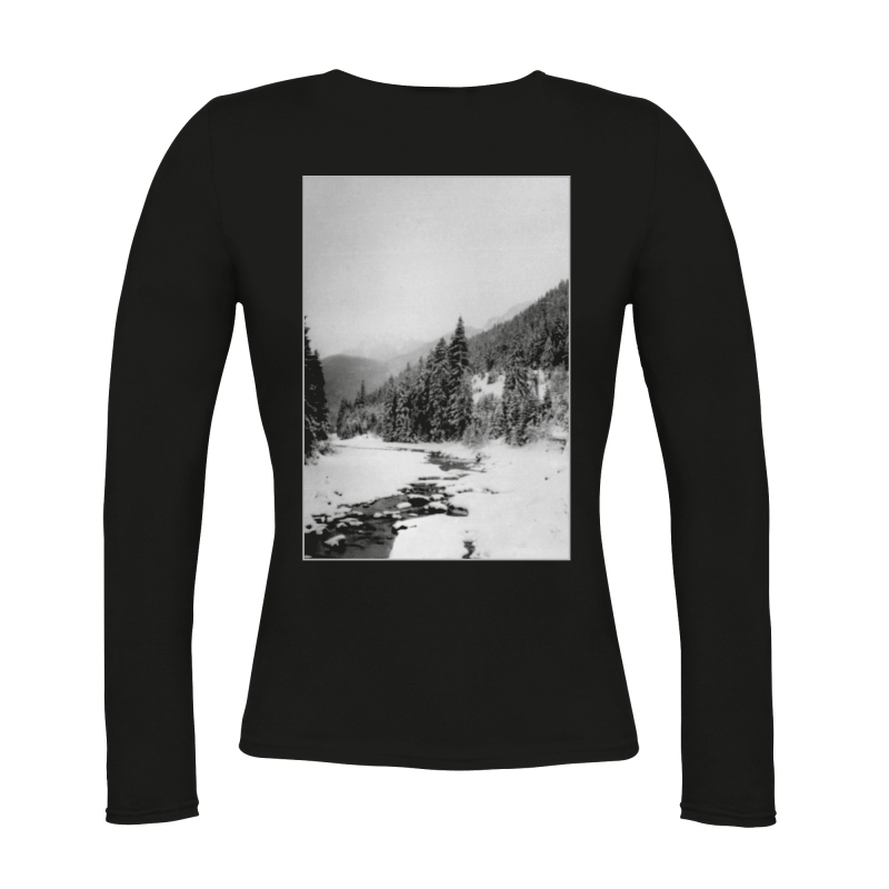 Paysage d'Hiver - Kristall & Isa Women’s Longsleeve  |  M  |  black