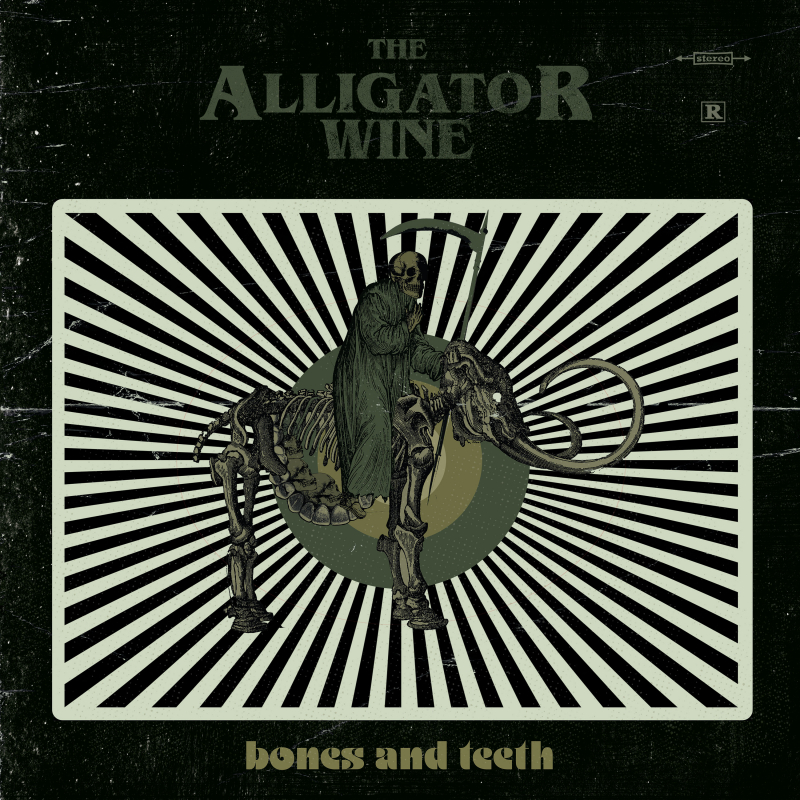 The Alligator Wine - Bones And Teeth Vinyl LP  |  Dark Green