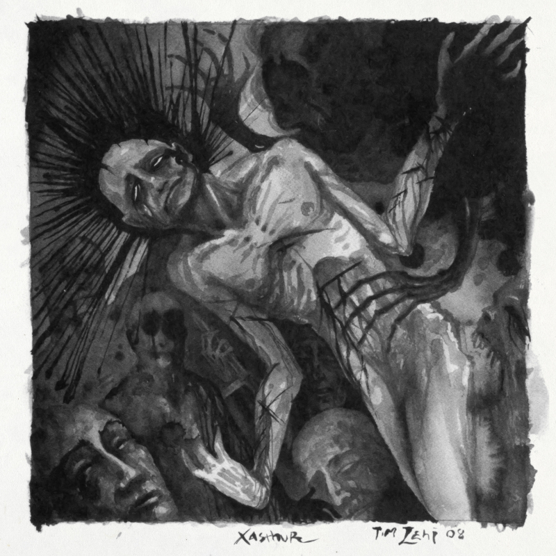 Xasthur - All Reflections Drained Vinyl 2-LP Gatefold  |  Black