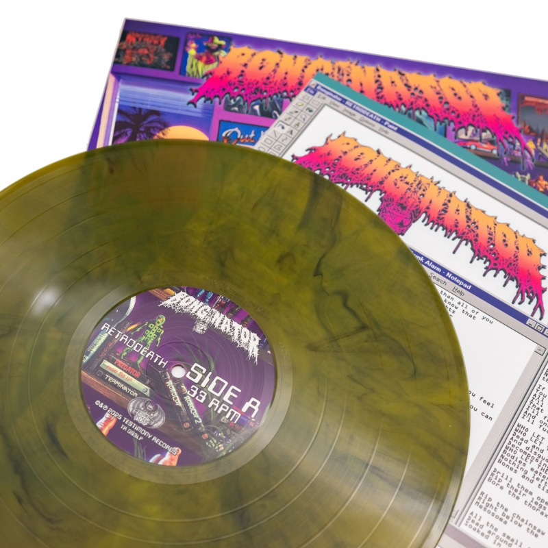 Bonginator - Retrodeath Vinyl LP  |  Re-Vinyl - random colours
