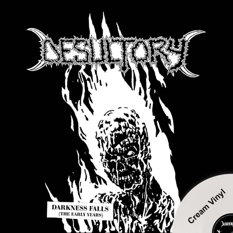 Desultory - Darkness Falls (The Early Days) Vinyl LP  |  Cream White