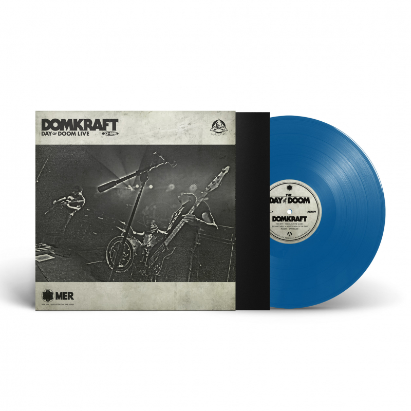 Domkraft - Day Of Doom Live Vinyl LP  |  Ocean Blue  |  MER079LP/B1