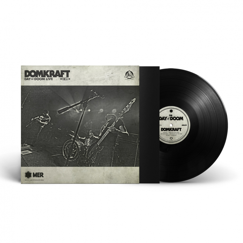 Domkraft - Day Of Doom Live Vinyl LP  |  Black  |  MER079LP