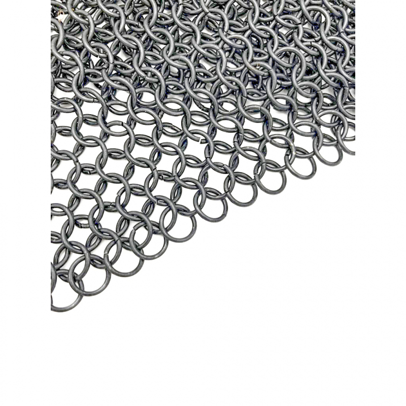 Kyrck Armour - Medieval Chain Mail Coif (butted steel) Chain Mail Coif