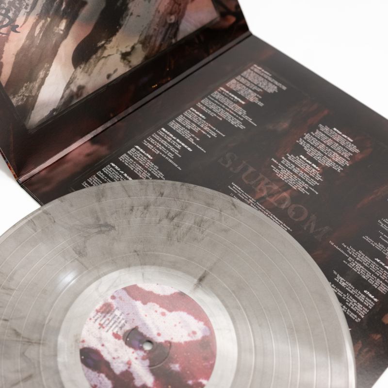 Lifelover - Sjukdom Vinyl Gatefold LP  |  Silver/Black Marble