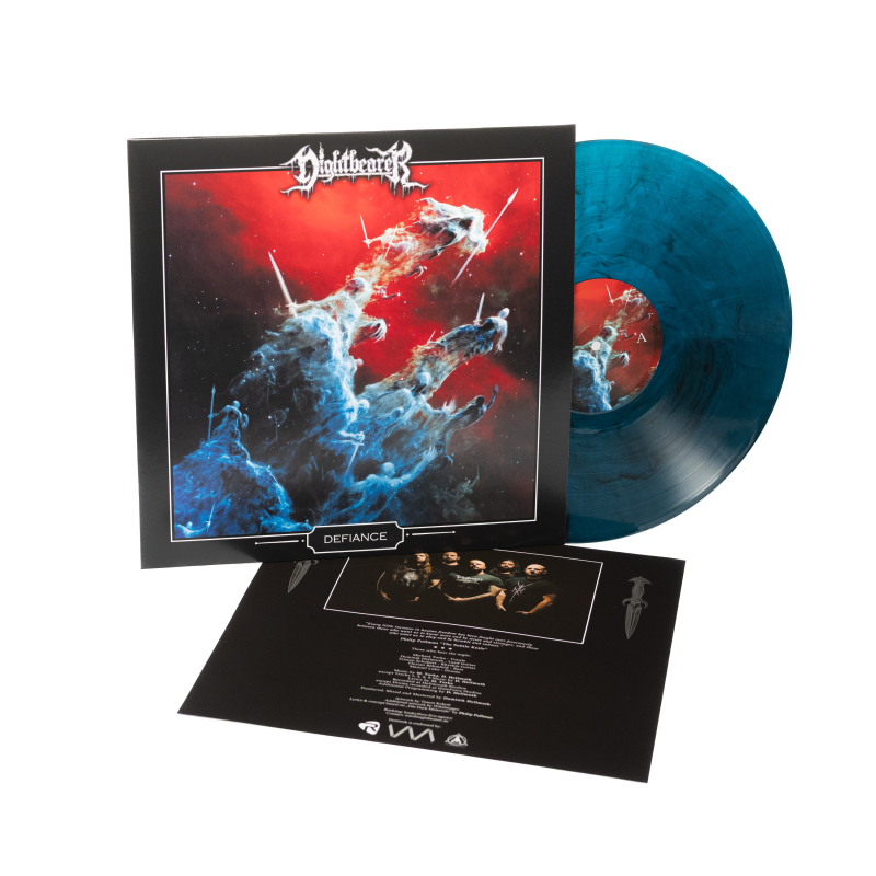 Nightbearer - Defiance Vinyl LP  |  Blue/Black Marble