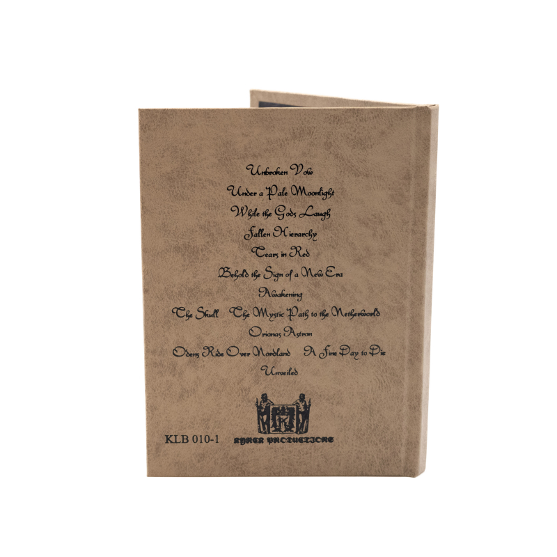 Order Of The Ebon Hand - A Mystic Path To The Netherworld CD Leatherbook  |  Brown