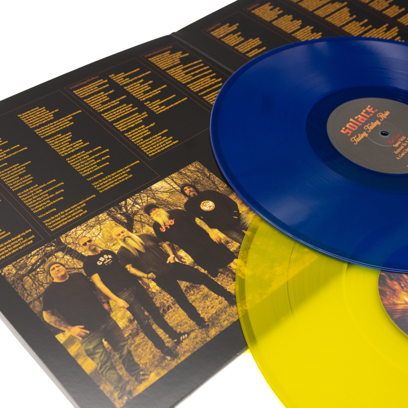 Solace - Fading Failing Ruin Vinyl 2-LP Gatefold  |  Blue/Yellow