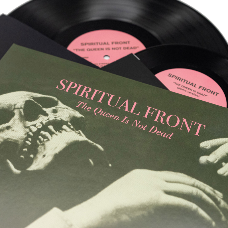 Spiritual Front - The Queen Is Not Dead Vinyl Gatefold LP + 7"  |  Black