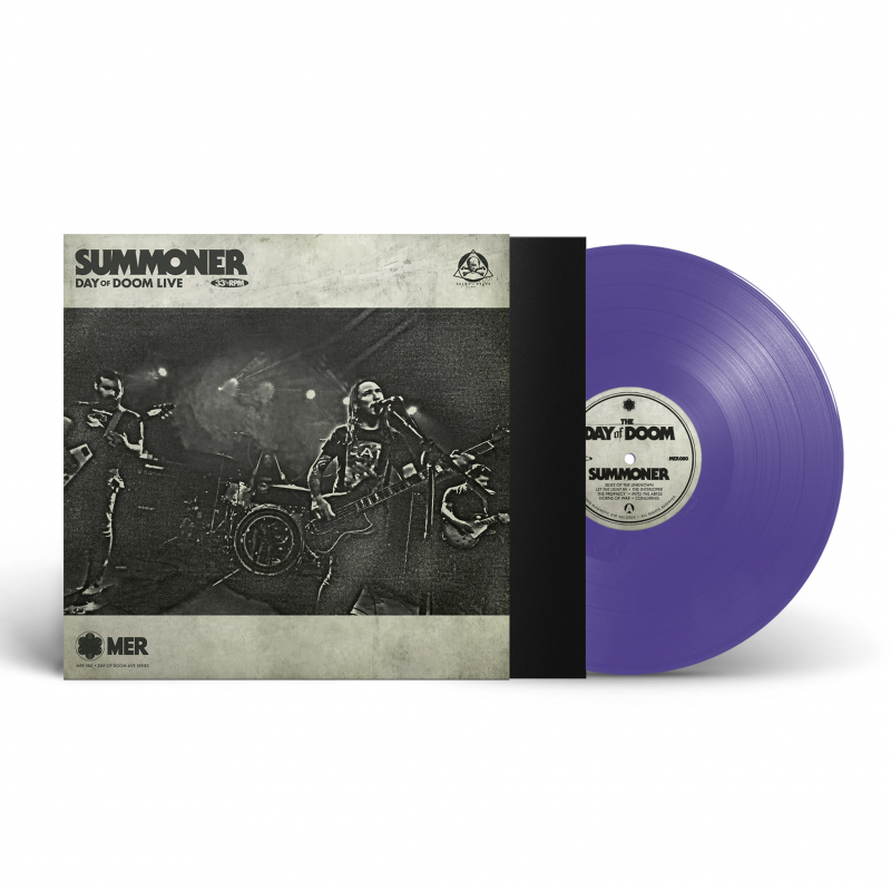 Summoner - Day Of Doom Live Vinyl LP  |  Purple  |  MER080LP/B1