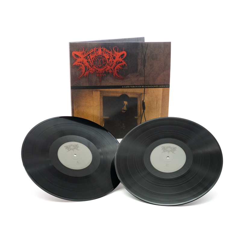 Xasthur - A Gate Through Bloodstained Mirrors Vinyl 2-LP Gatefold  |  Black