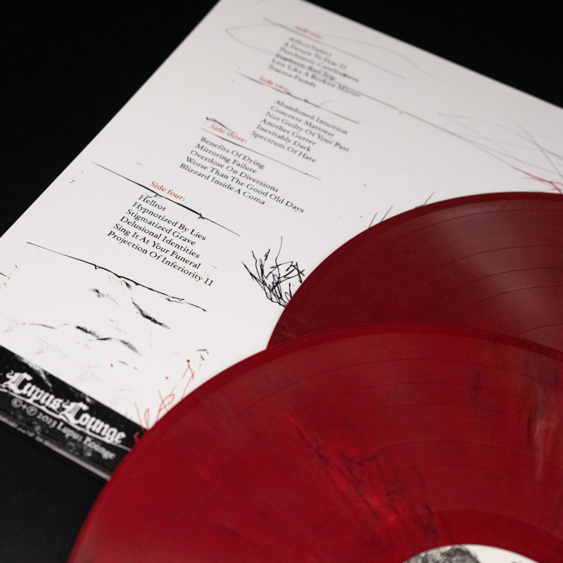 Xasthur - Inevitably Dark Vinyl 2-LP Gatefold  |  Red Marble