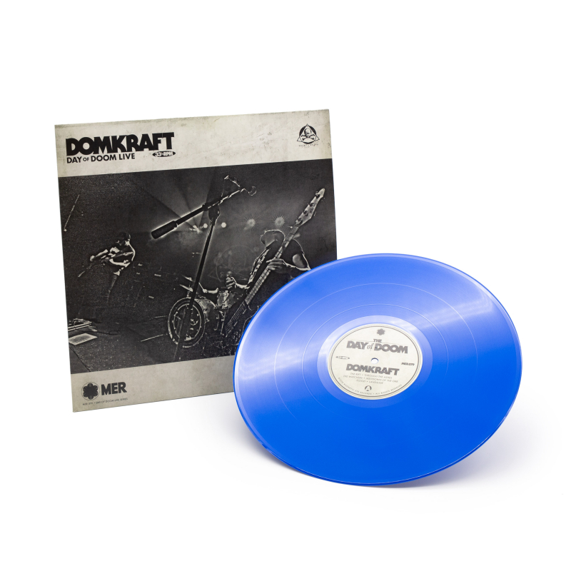 Domkraft - Day Of Doom Live Vinyl LP  |  Ocean Blue  |  MER079LP/B1
