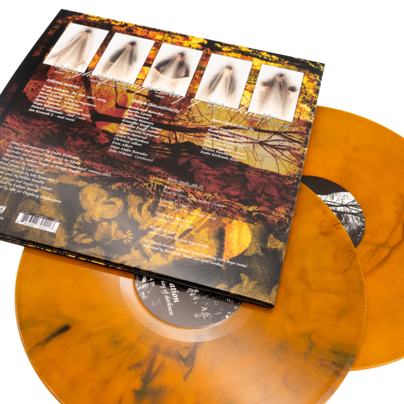 Green Carnation - Light of day, day of darkness Vinyl 2-LP Gatefold  |  Orange/Black Marble
