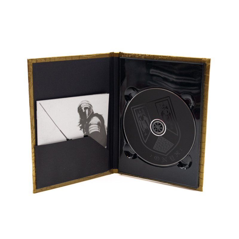 Nocternity - Onyx CD Leatherbook  |  Gold