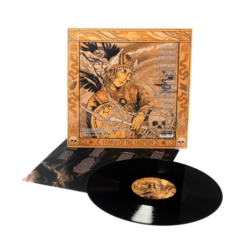 Nytt Land - Songs Of The Shaman Vinyl LP  |  Black