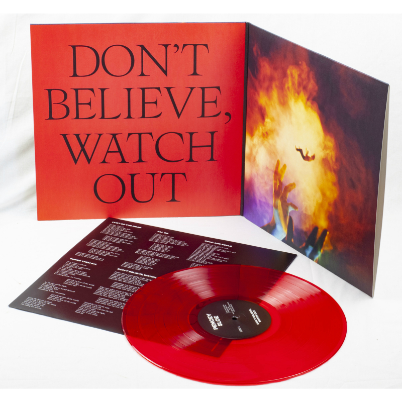 Pencey Sloe - Don’t Believe, Watch Out Vinyl Gatefold LP  |  Red