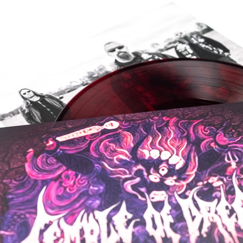 Temple Of Dread - Blood Craving Mantras Vinyl LP  |  Red/Black Marble