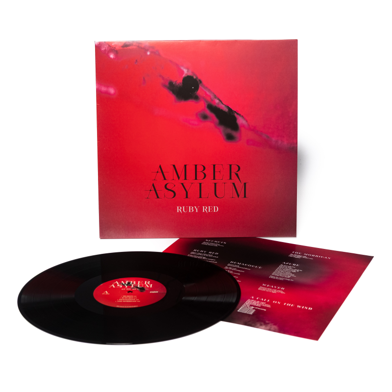 Amber Asylum - Ruby Red Vinyl LP  |  Black