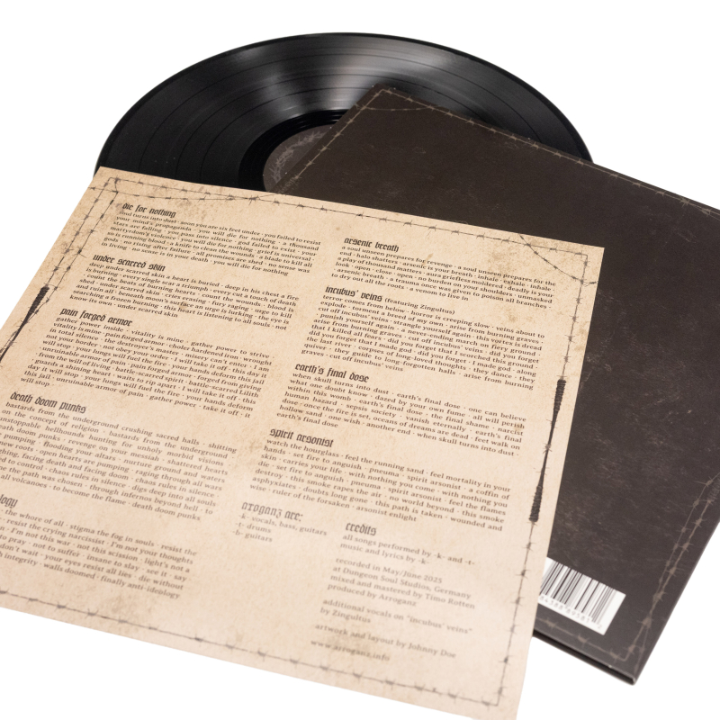 Arroganz - Death Doom Punks Vinyl LP  |  Black