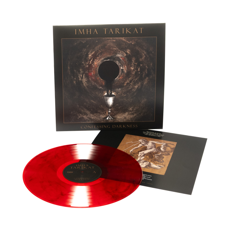 Imha Tarikat - Confessing Darkness Vinyl LP  |  Red/Black Marble