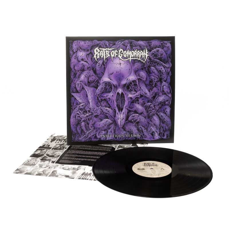 Rats Of Gomorrah - Infectious Vermin Vinyl LP  |  Black