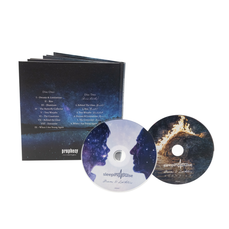 Sleeping Pulse - Dreams & Limitations Artbook 2-CD 