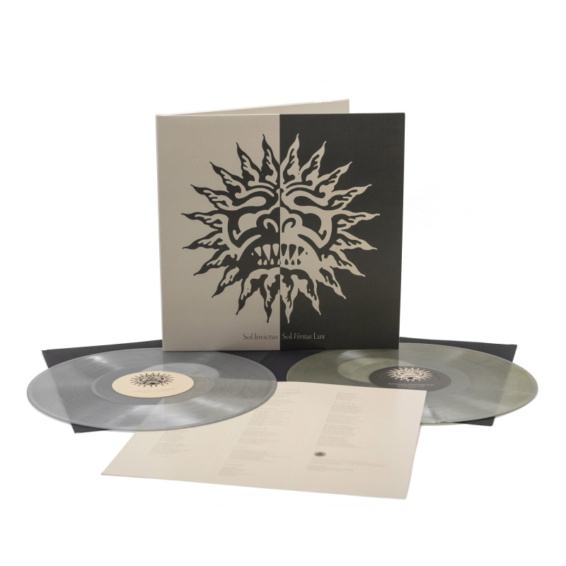 Sol Invictus - Sol Veritas Lux Vinyl 2-LP Gatefold  |  Clear/Silver Mixed