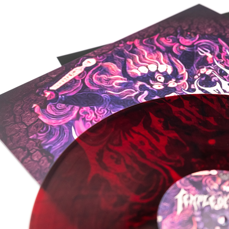 Temple Of Dread - Blood Craving Mantras Vinyl LP  |  Red/Black Marble