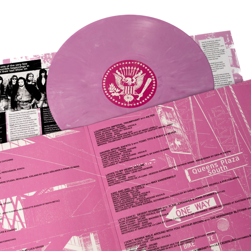 Various Artists - Marc Urselli's Ramones (Redux) Vinyl Gatefold LP  |  Magenta/White Marble