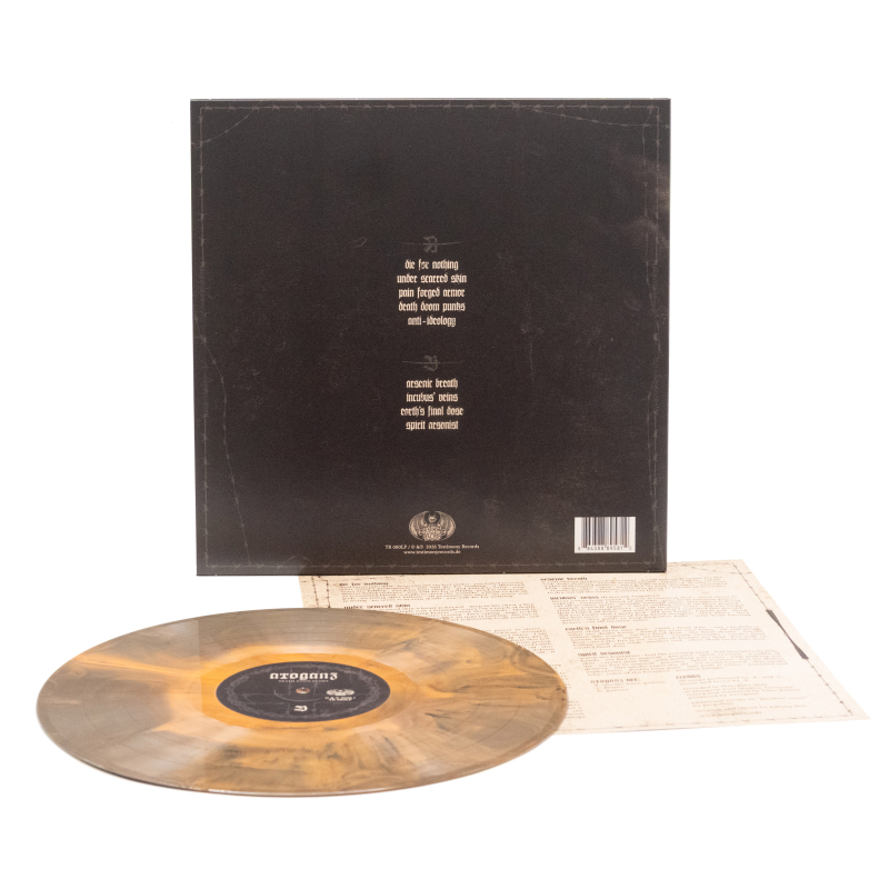 Arroganz - Death Doom Punks Vinyl LP  |  Orange/Black Galaxy
