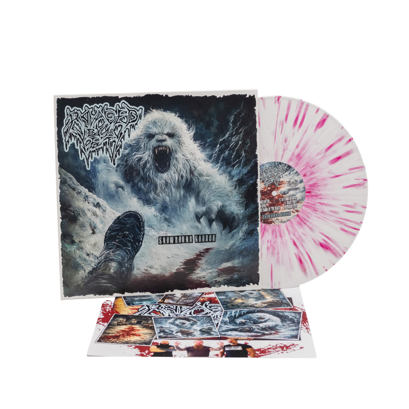 Ravaged By The Yeti - Snowbound Horror Vinyl LP  |  White/Red Splatter