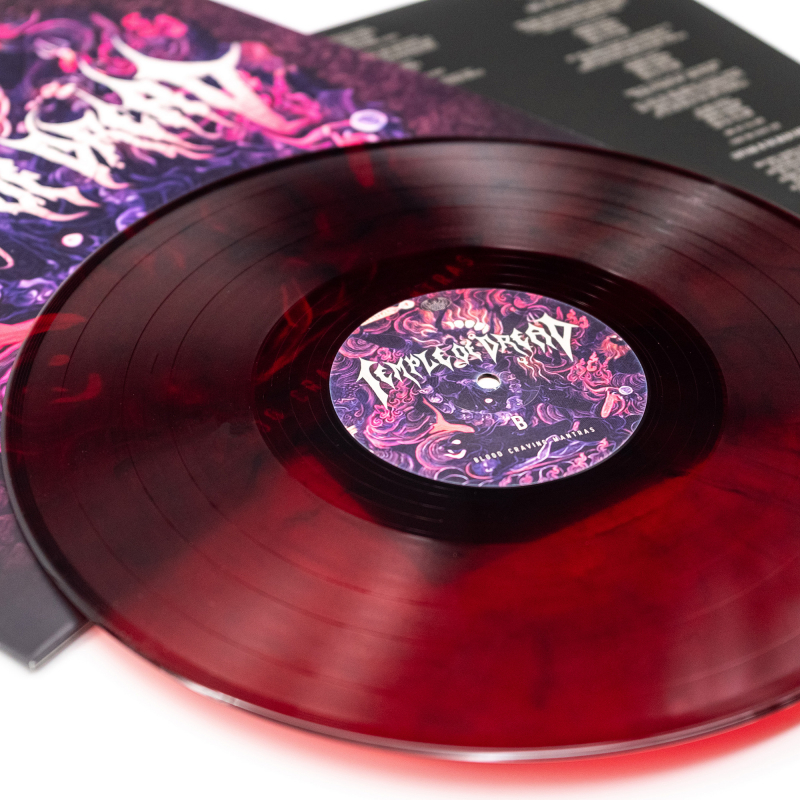 Temple Of Dread - Blood Craving Mantras Vinyl LP  |  Red/Black Marble