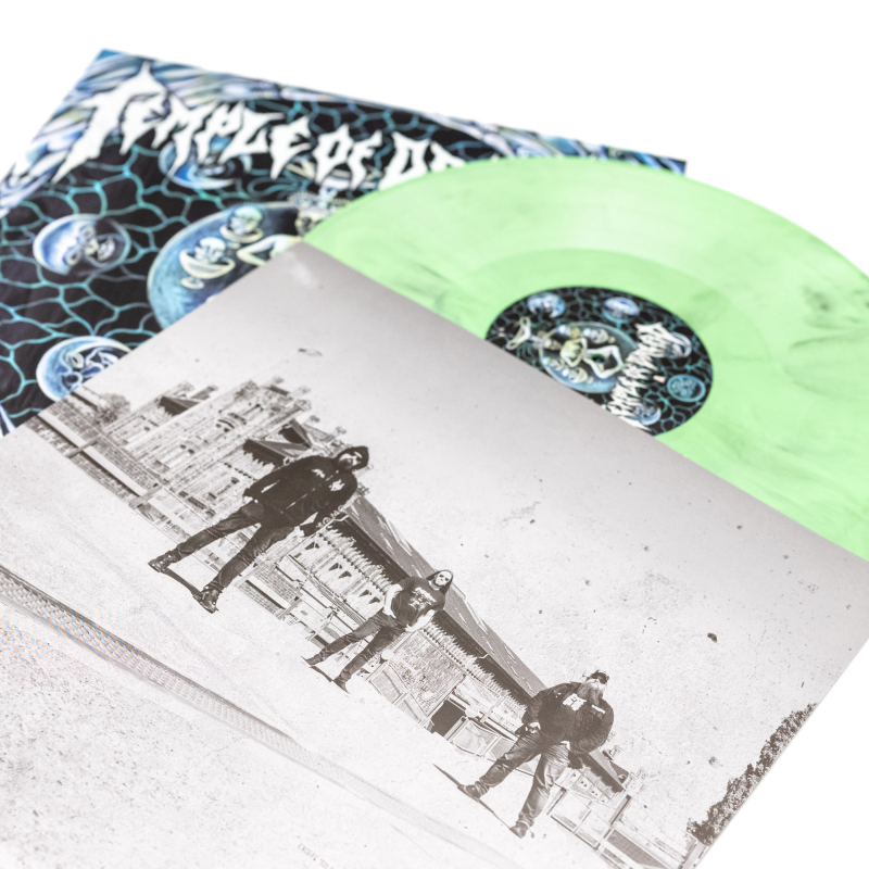 Temple Of Dread - World Sacrifice Vinyl LP  |  Green/Black Marble