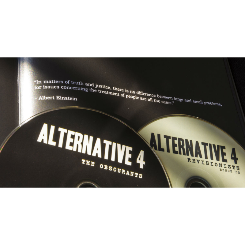 Alternative 4 - The Obscurants CD Digipak 