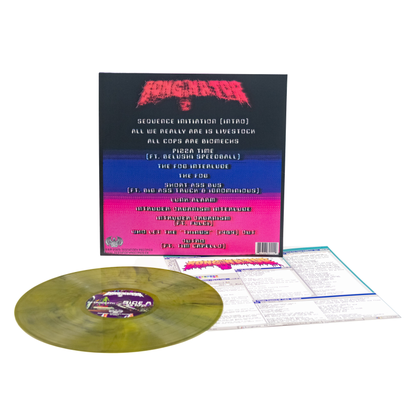 Bonginator - Retrodeath Vinyl LP  |  Re-Vinyl - random colours